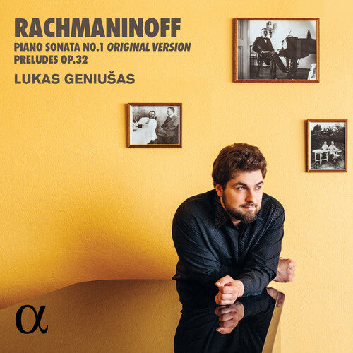 Lukas Geniusas: Piano Sonata No. 1 (Original Version) & Preludes - COMPACT DISCS