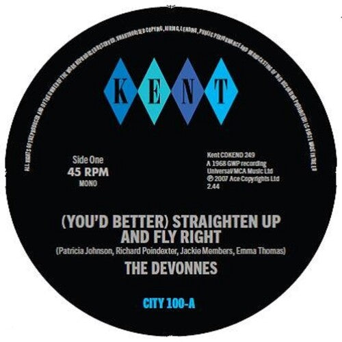 Devonnes: You'd Better / Straighten Up & Fly Right / Doin' The Gittin' Up - 7-INCH SINGLE