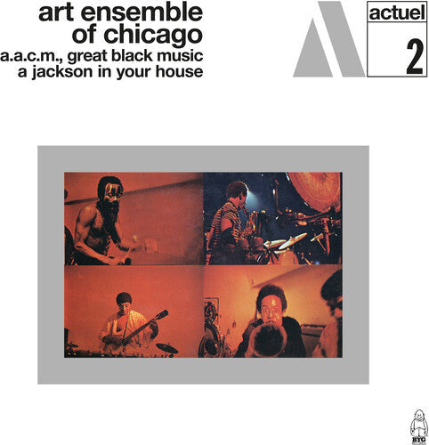 The Art Ensemble of Chicago: A Jackson In Your House - Orange & Black - VINYL LP
