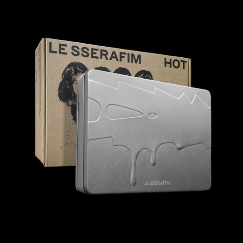 Le Sserafim: 5th Mini Album Hot (Tin Case Ver.) - COMPACT DISCS