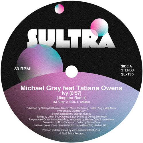 Michael Gray: Ivy - Jimpster Remix - 12-INCH SINGLE
