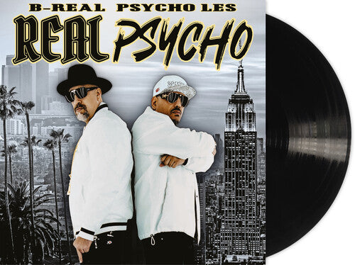 B-Real & Psycho Les: Real Psycho - Black Vinyl - VINYL LP