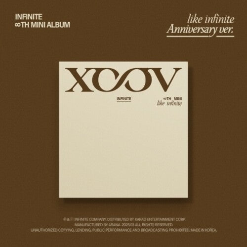 Infinite: Like Infinite - Anniversary Version - incl. Photobook, Folding Poster, Sticker + Photocard - COMPACT DISCS