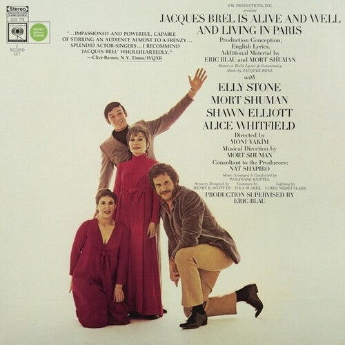 Brel, Jacques / Blau, Eric / Shuman, Mort: Jacques Brel Is Alive And Well And Living In Paris - COMPACT DISCS