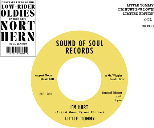 Little Tommy: I'm Hurt B/w Lov'h - 7-INCH SINGLE
