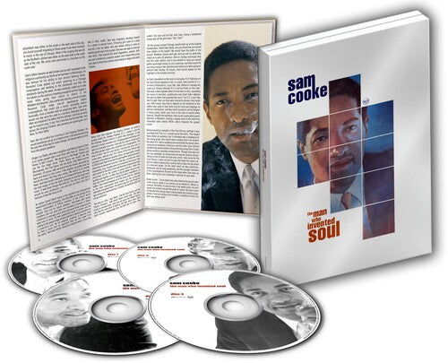 Sam Cooke: The Man Who Invented Soul - Hardcover Bookset with 28pg Booklet - COMPACT DISCS