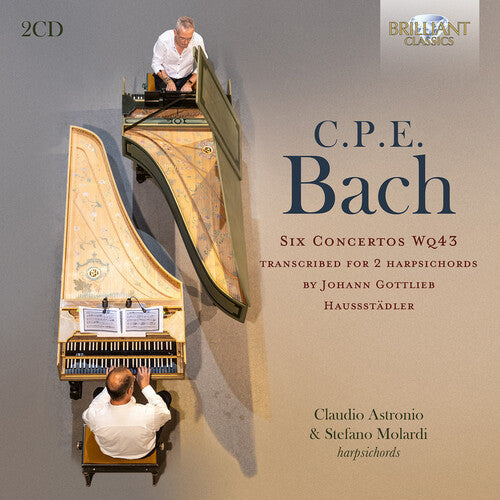 Stefano Molardi: Six Concertos, WQ43 Transcribed for 2 Harpsichords - COMPACT DISCS