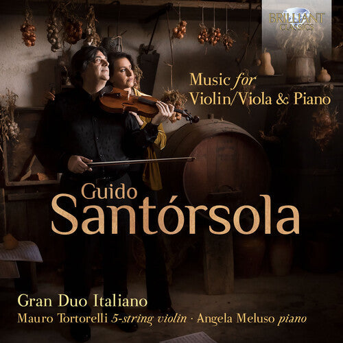 Mauro Tortorelli: Music for Violin / Viola & Piano - COMPACT DISCS