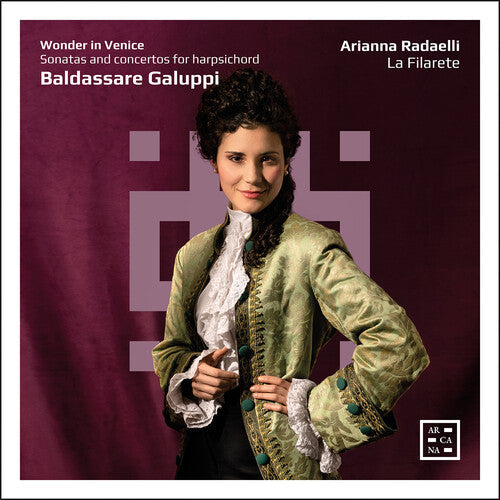 Piercarlo Sacco: Wonder in Venice - Galuppi: Sonatas & Concertos for Harpsichord - COMPACT DISCS