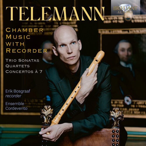 Lucas Teixeira Martins: Telemann: Chamber Music with Recorder - COMPACT DISCS