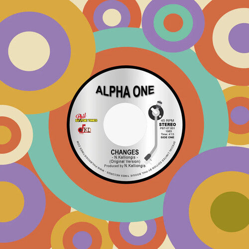 Alpha One: Changes (Original Version) / Changes (Instrumental) - 7-INCH SINGLE