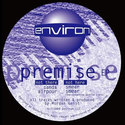 Morgan Geist: Premise EP - 12-INCH SINGLE
