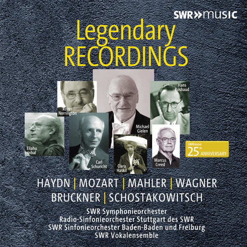 Clara Haskil: Legendary Recordings - SWRmusic 25th Anniversary - COMPACT DISCS