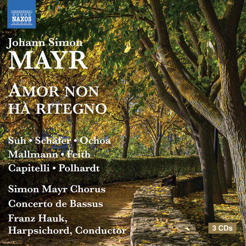 Yeree Suh: Mayr: Amor non ha ritegno - COMPACT DISCS