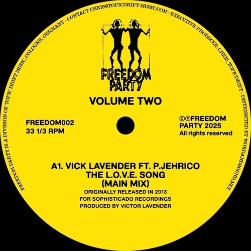 Various Artists: Freedom Party, Vol. 2 - 12-INCH SINGLE