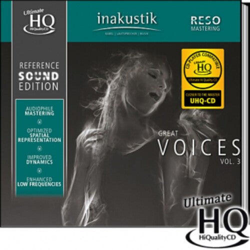 Reference Sound Edition: Great Voices III (Various Artists) - COMPACT DISCS