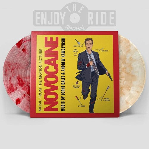 Bafle, Lorne / Kawczynski, Andrew: Novocaine (Original Soundtrack) - Ltd Red & Yellow Vinyl - VINYL LP