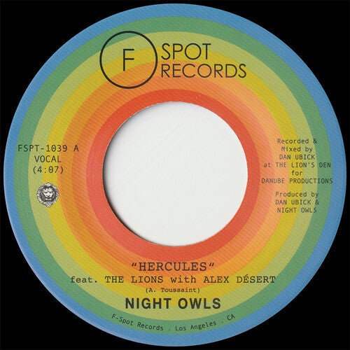 Night Owls: Hercules - 7-INCH SINGLE