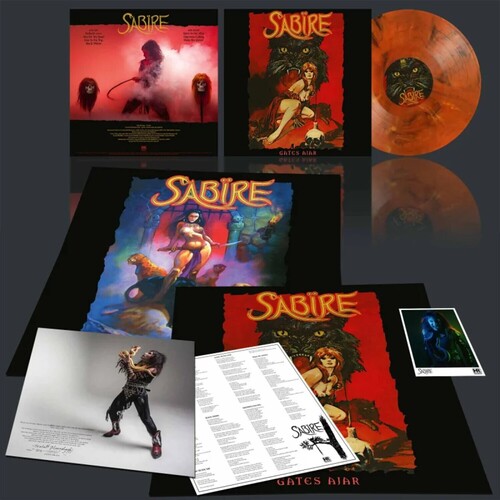 Sabire: Gates Ajar - Marbled - VINYL LP