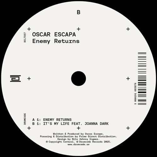 Oscar Escapa: Enemy Returns - 12-INCH SINGLE
