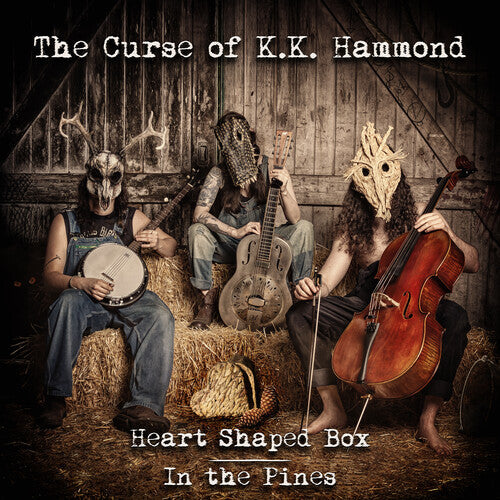 K.K. Hammond: Heart Shaped Box / In The Pines - White Rabbit With Ruby Tuesday Splatter Vinyl - 7-INCH SINGLE