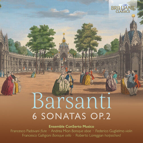 Ensemble ConSerto Musico: Barsanti: 6 Sonatas, Op. 2 - COMPACT DISCS