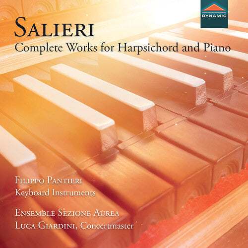 Filippo Pantieri: Antonio Salieri, Complete Works for Harpsichord & Piano - COMPACT DISCS