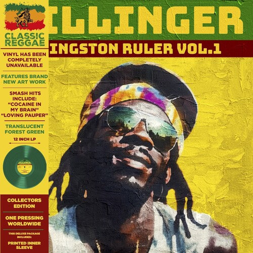 Dillinger: Kingston Ruler Vol.1 - Green - VINYL LP