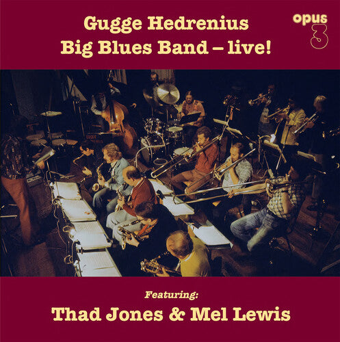 Gugge Hedrenius: Gugge Hedrenius Big Blues Band Live! - VINYL LP