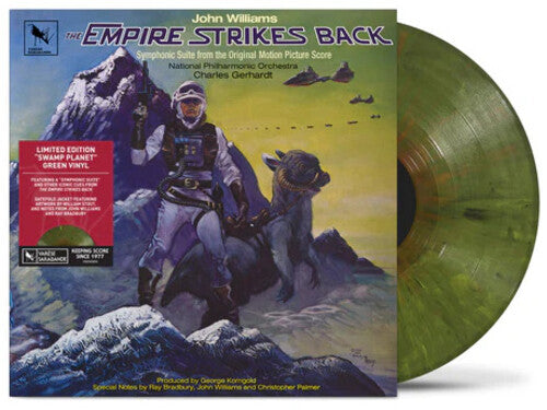 Williams, John / Gerhardt, Charles: Empire Strikes Back (Original Soundtrack) - 'Swamp Planet' Green Colored Vinyl - VINYL LP
