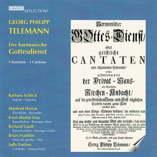 Barbara Schlick: Der harmonische Gottesdienst – 5 cantatas - COMPACT DISCS