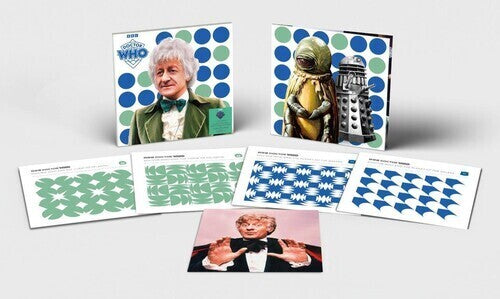 Doctor Who: Jon Pertwee Collection - 4LP Boxset on 140-Gram Green & Blue Colored Vinyl - VINYL LP
