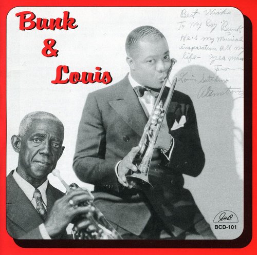 Bunk Johnson: Bunk and Louis - COMPACT DISCS