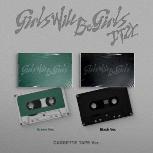 ITZY: Girls Will Be Girls - Cassette Tape Version - incl, Booklet, Sticker, Digital Photocard, Polaroid Photocard + Film Frame Photo - CASSETTES