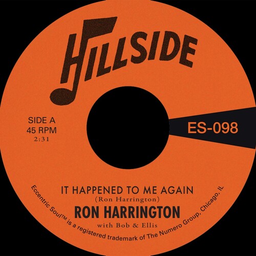 Ron Harrington: It Happened to Me Again B/W Because You're Mine - White - 7-INCH SINGLE