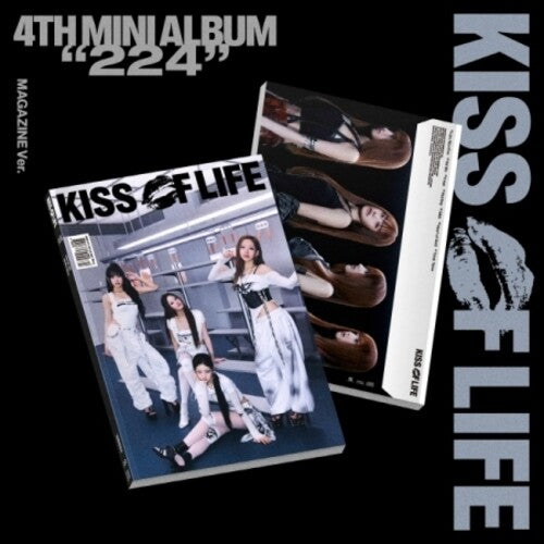 Kiss of Life: 224 - Magazine Version - incl. 140pg Booklet, 2 Photocards, Unit Photocard, 6pc Sticker Pack + Photo Film - COMPACT DISCS