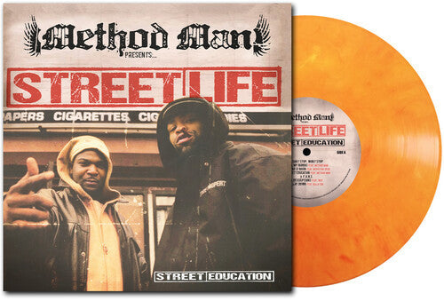 Method Man: Street Education 20th Anniversary Edition - Limited Deluxe Edition Orange Marble Vinyl - VINYL LP