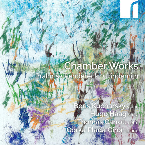 Boris Kucharsky: Brahms, Penderecki & Hindemith: Chamber Works - COMPACT DISCS