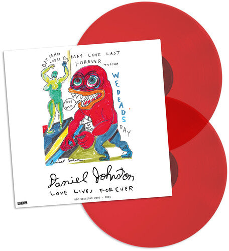 Daniel Johnston: Love Lives Forever - BBC Sessions 2003-2011 - Red - VINYL LP