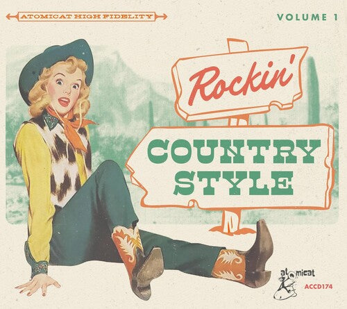 Various Artists: Rockin Country Style 1 (Various Artists) - COMPACT DISCS