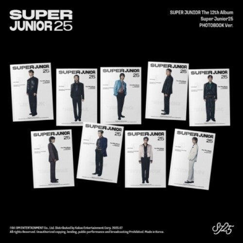 Super Junior: Super Junior25 - Photobook Version - incl. 88pg Photobook, Ticket + Photocard - COMPACT DISCS