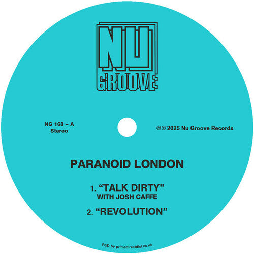 Paranoid London: Talk Dirty - 12-INCH SINGLE
