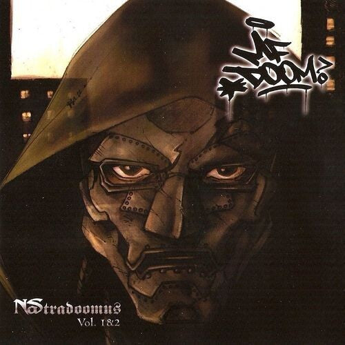 MF Doom: Nastradoomus Volume Volume 1 & 2 - Black & White Colored Vinyl - VINYL LP