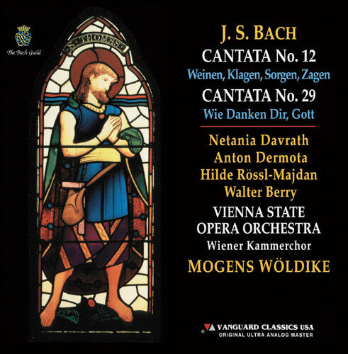 Vienna State Opera Orchestra: Bach: Cantatas Nos. 12 & 29 - COMPACT DISCS