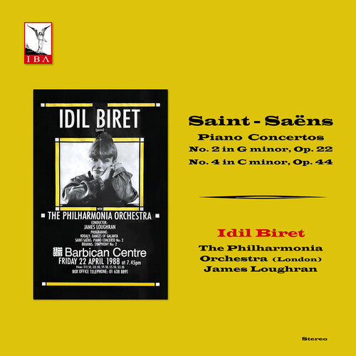 Idil Biret: Saint-Saens: Piano Concertos Nos. 2 & 4 - VINYL LP