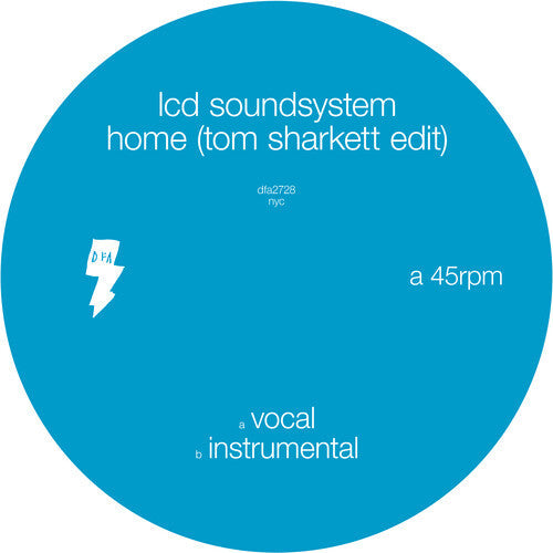 LCD Soundsystem: Home (Tom Sharkett Edit) - 12-INCH SINGLE