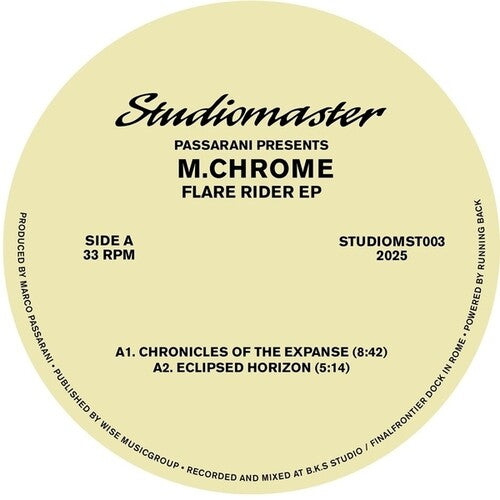 Passarani Presents M Chrome: Flare Rider - 12-INCH SINGLE