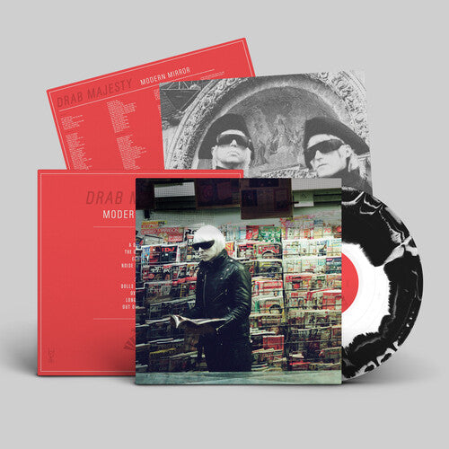 Drab Majesty: Modern Mirror - Black/White - VINYL LP