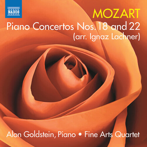 Alon Goldstein: Mozart: Piano Concertos Nos. 18 & 22 (arr. I. Lachner) - COMPACT DISCS