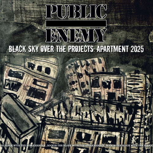 Public Enemy: Black Sky Over The Projects: Apartment 2025 - COMPACT DISCS